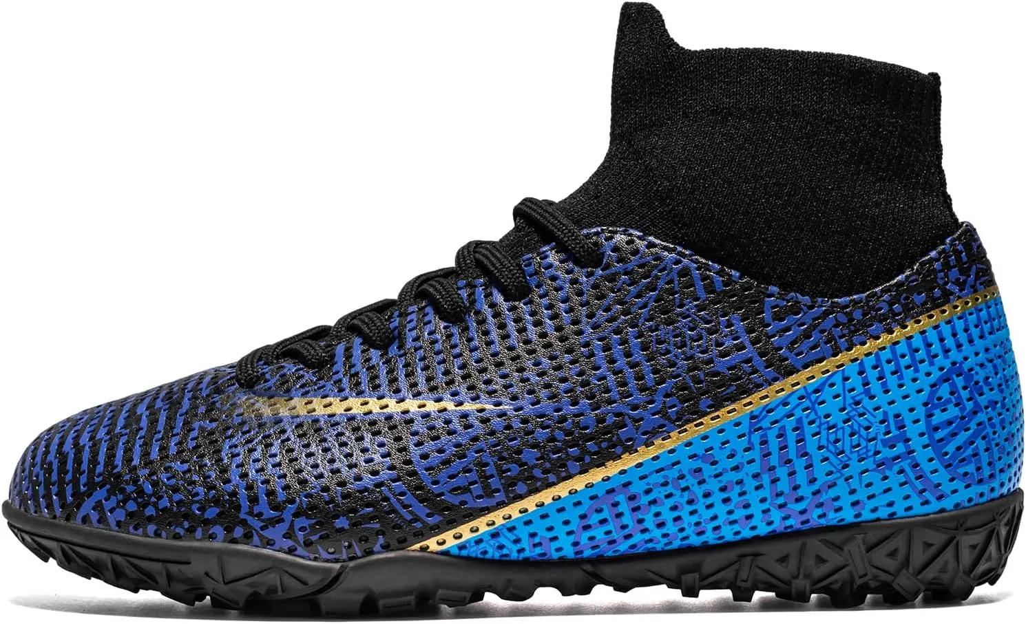 Boys Girls Indoor Turf Soccer Shoes Slip on Soccer Cleats