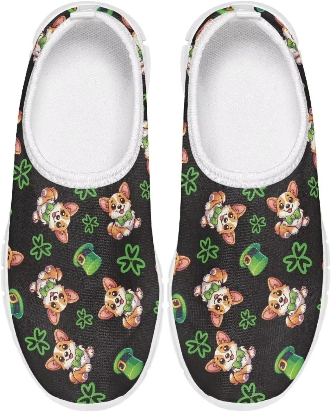 Boys Slip On Shoes Little Kids Tennis Shoes St. Patrick's Day Shoes