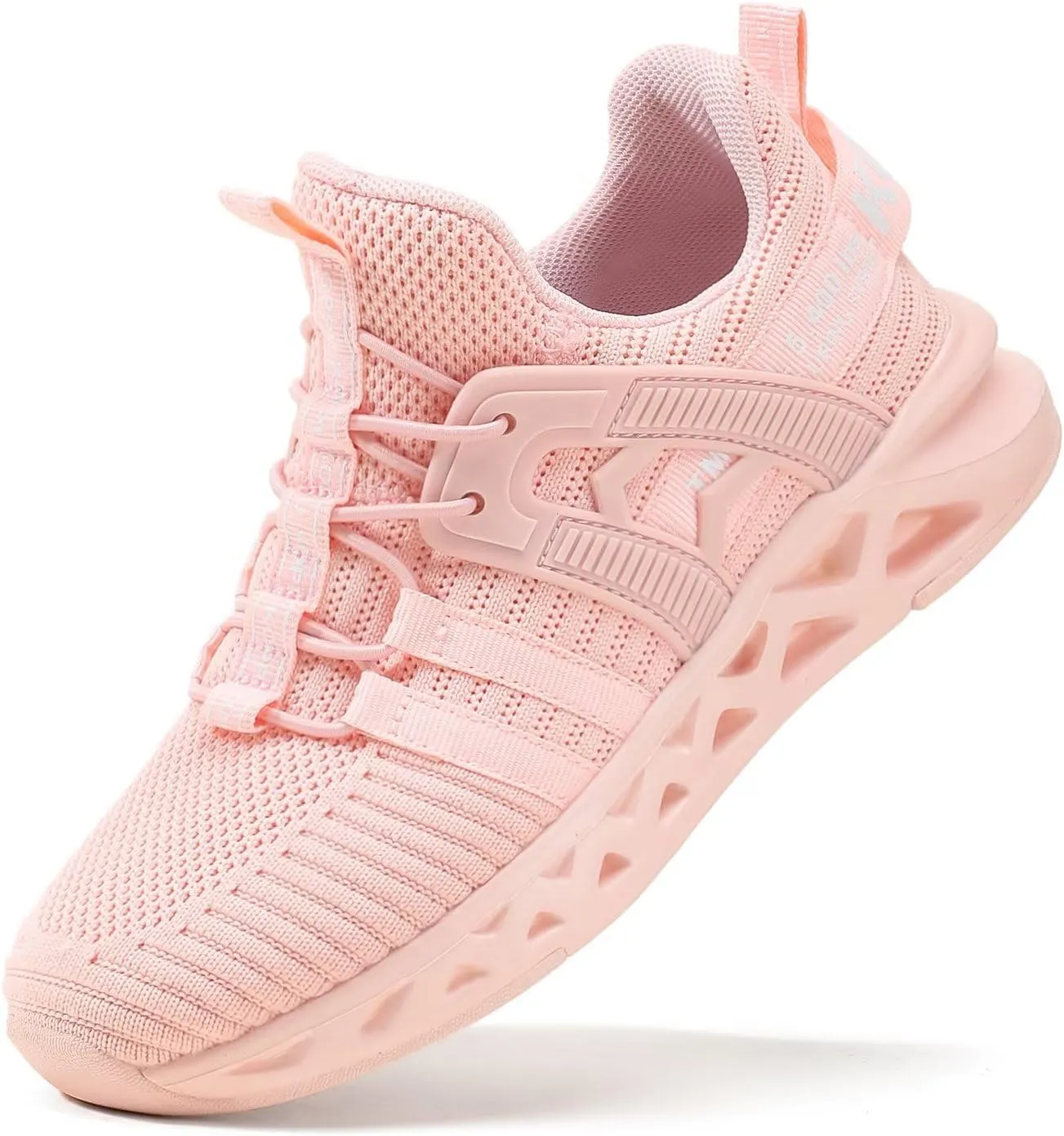 Boys Tennis Shoes Girls Kids Slip on Sneakers Lightweight Running Shoes for Athletic Walking
