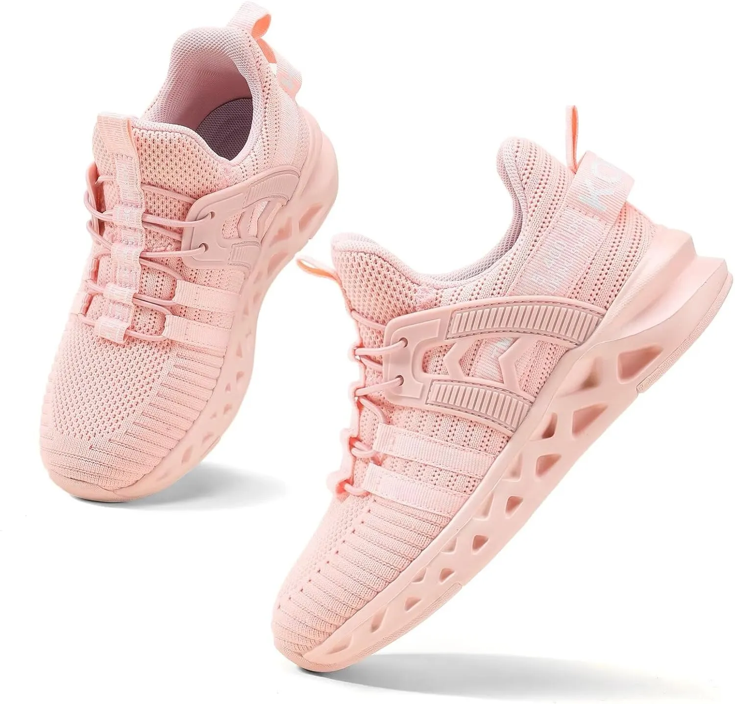 Boys Tennis Shoes Girls Kids Slip on Sneakers Lightweight Running Shoes for Athletic Walking