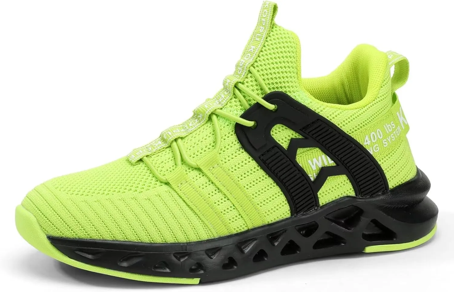 Boys Tennis Shoes Girls Kids Slip on Sneakers Lightweight Running Shoes for Athletic Walking