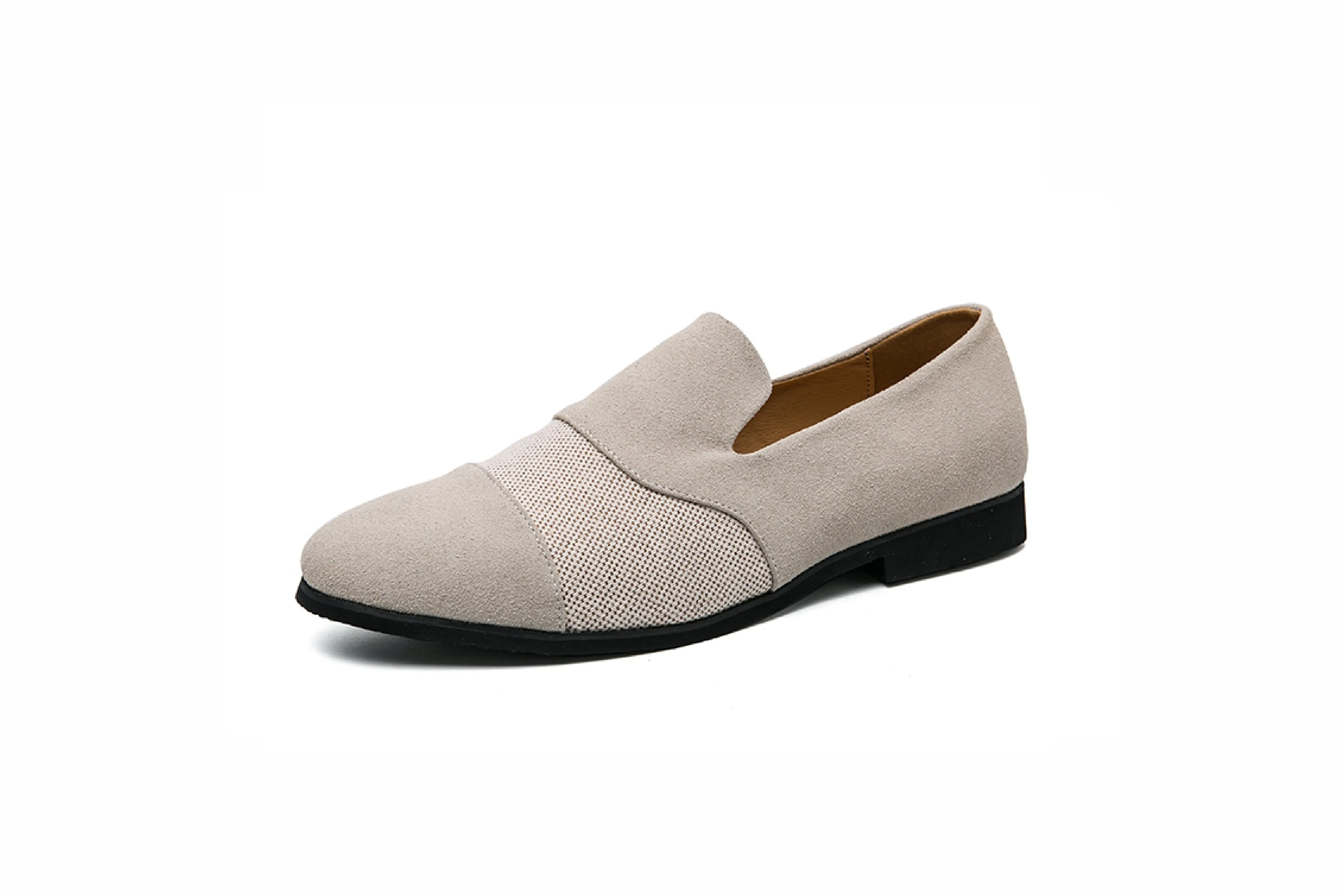 Breathable Suede Slip-On Casual Shoes