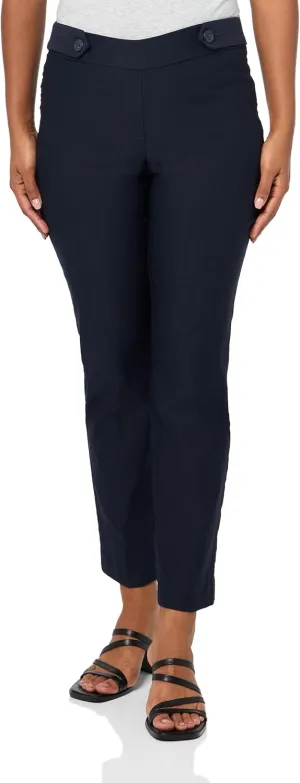 Briggs New York Women's Pull on Magic Pant, Black, 18