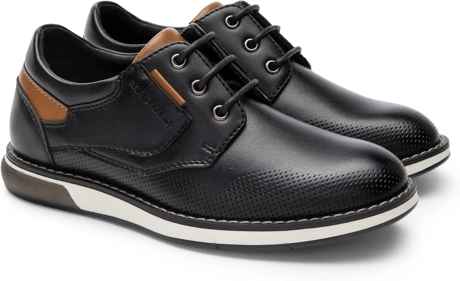 Bruno Marc Boy's Casual Dress Oxford Comfort Uniform Formal Fashion Sneaker Shoes