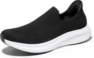 Bruno Marc Men's Hands Free Slip-on Loafers Comfortable Walking Shoes Breathable Knit Casual Sneakers
