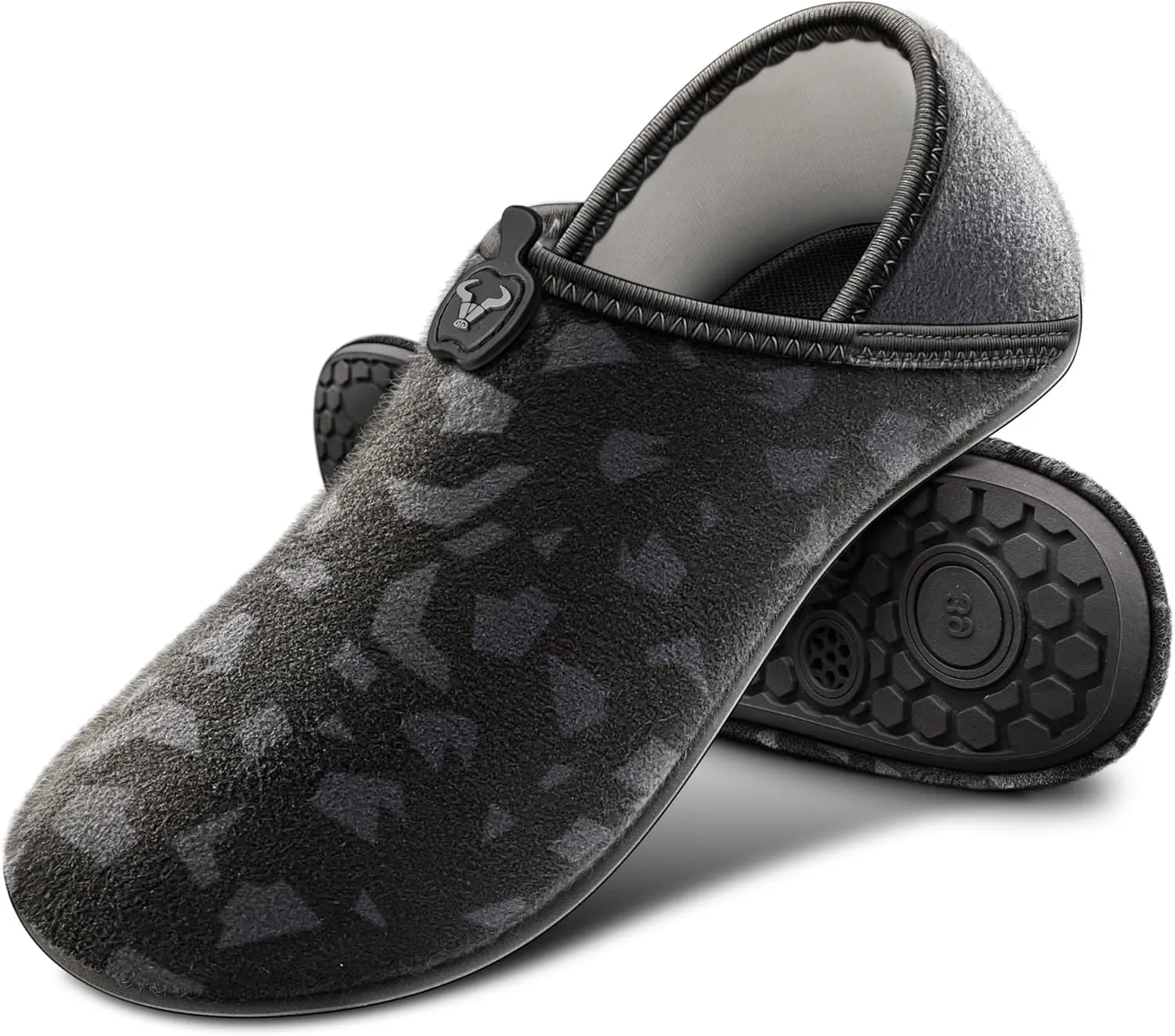 BULLIANT Women Slippers Socks, Slip on Shoes for Women Barefoot Yoga Shoe Comfortable Stretch Fit