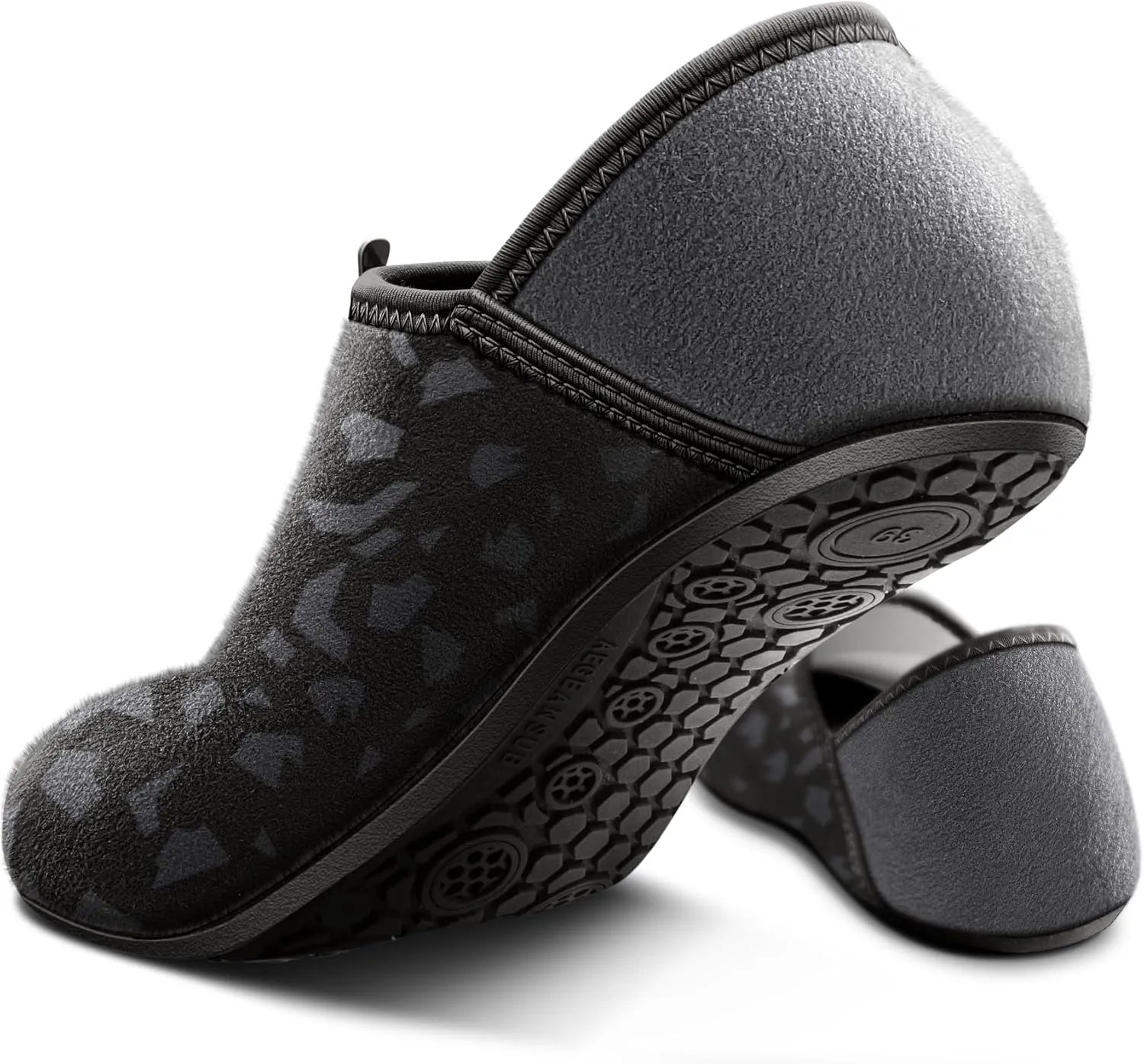 BULLIANT Women Slippers Socks, Slip on Shoes for Women Barefoot Yoga Shoe Comfortable Stretch Fit