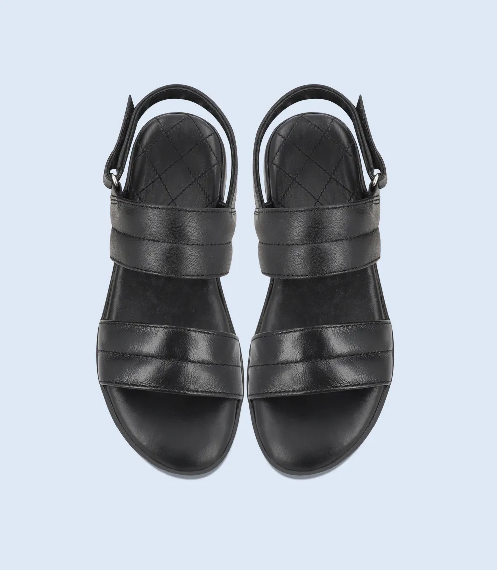 BW9492-BLACK-Women Sandal