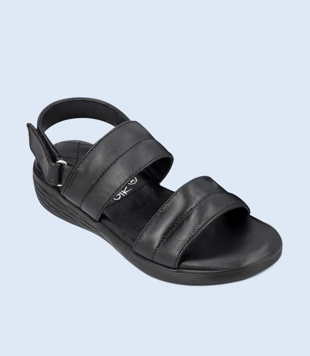 BW9492-BLACK-Women Sandal