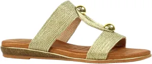 Callow II Women's Gold Sandals