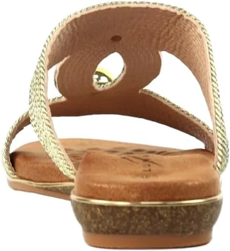 Callow II Women's Gold Sandals