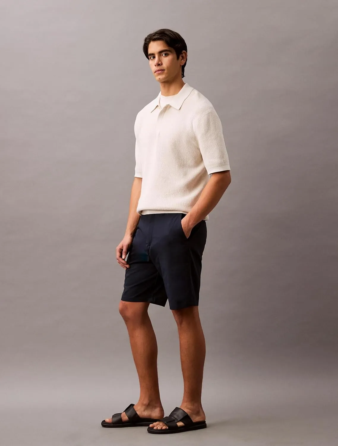 Calvin Klein Men's Athletic Stretch 9-inch Shorts