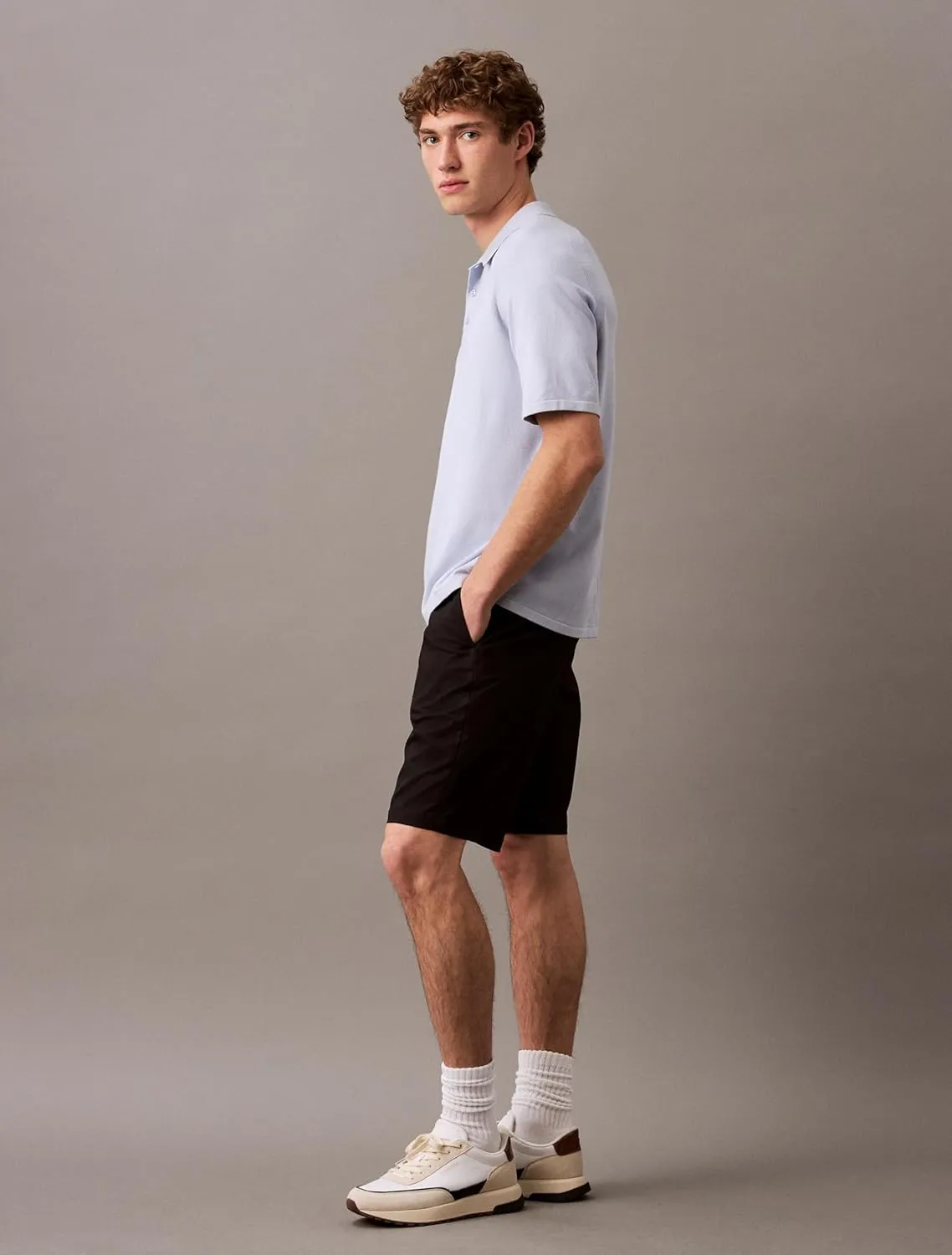 Calvin Klein Men's Athletic Stretch 9-inch Shorts