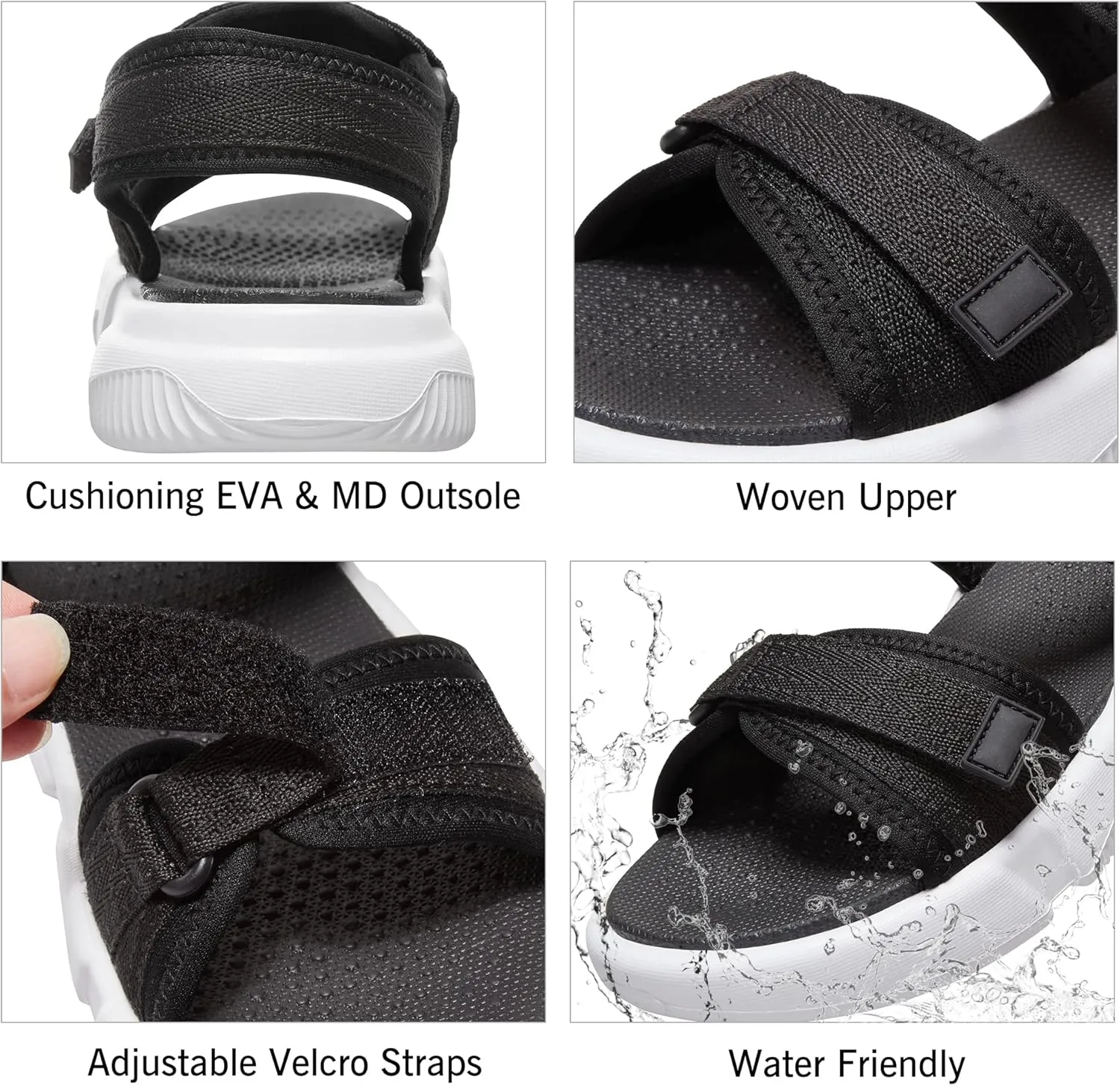 CAMELSPORTS Women Walking Sandals Summer Athletic Sandals Sport Water Shoes Beach for Casual Travel Outdoor