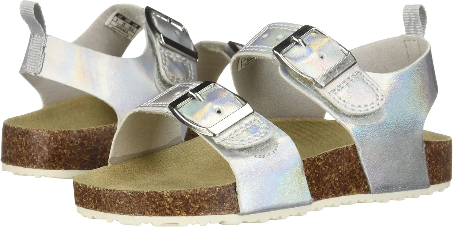 Carter's Kids Girl's Duncan Metallic Buckle Strap Sandal