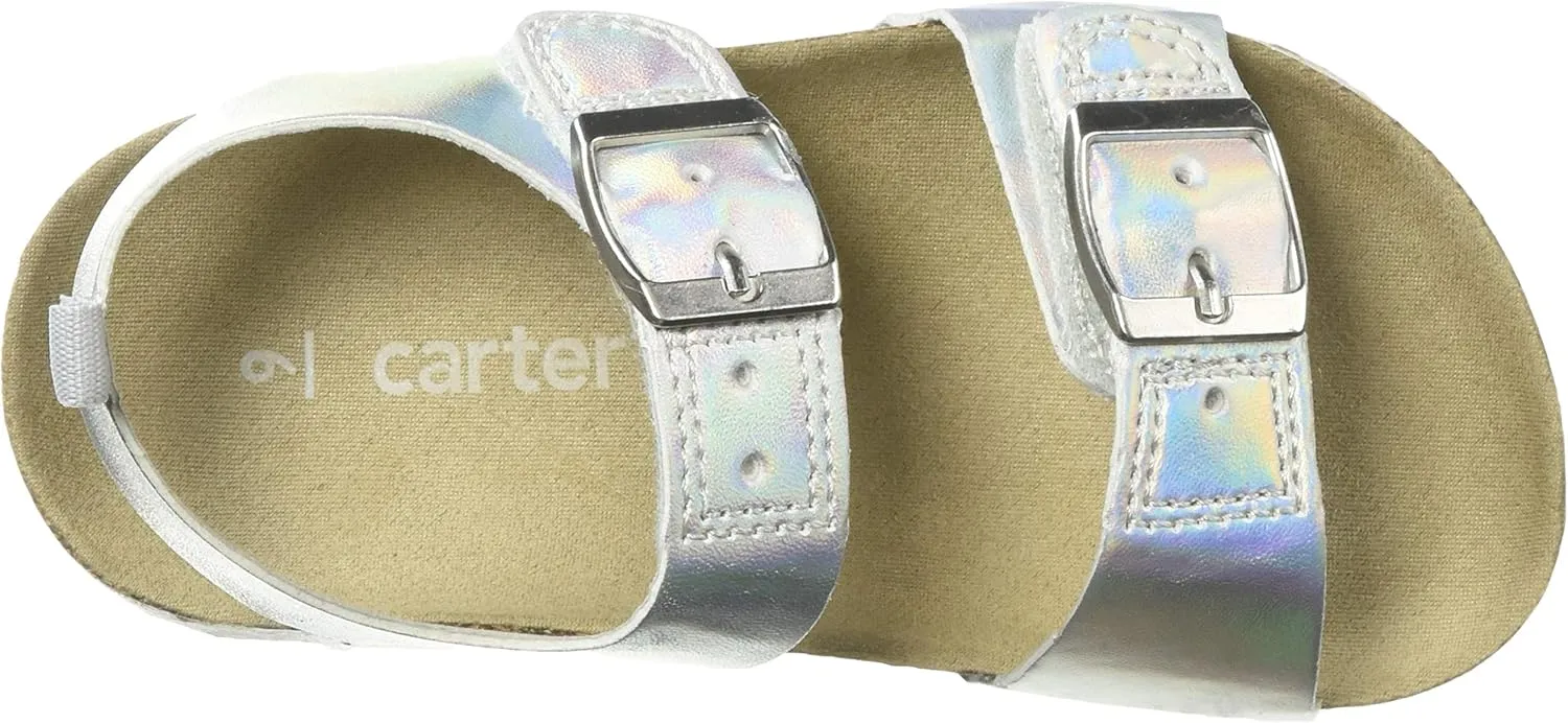 Carter's Kids Girl's Duncan Metallic Buckle Strap Sandal