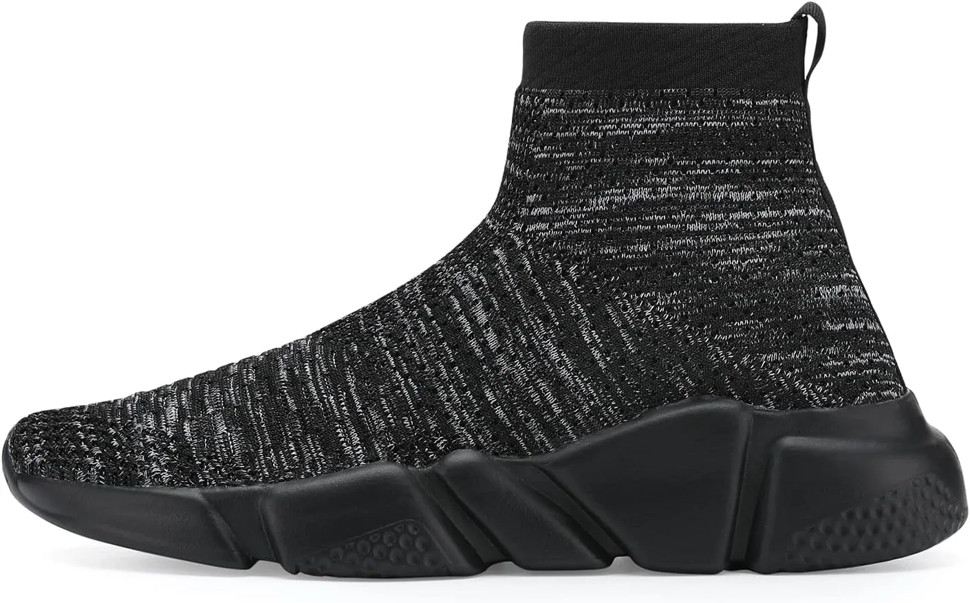 Casbeam Men's Running Knit Comfortable Lightweight Breathable Casual Sports Shoes Fashion Sneakers Slip-On Walking Shoes