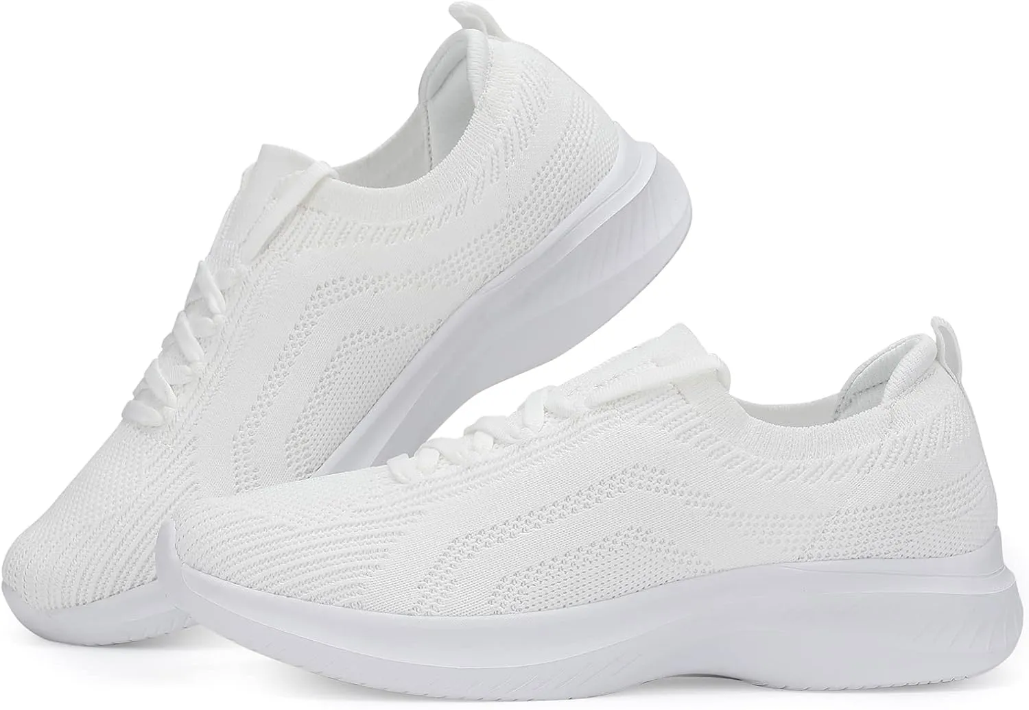 Casbeam Womens Running Shoes Ladies Slip on Tennis Walking Sneakers Lightweight Breathable Comfort Work Gym Trainers Stylish Shoes
