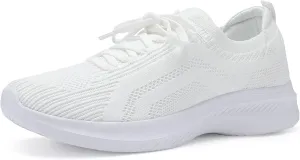 Casbeam Womens Running Shoes Ladies Slip on Tennis Walking Sneakers Lightweight Breathable Comfort Work Gym Trainers Stylish Shoes