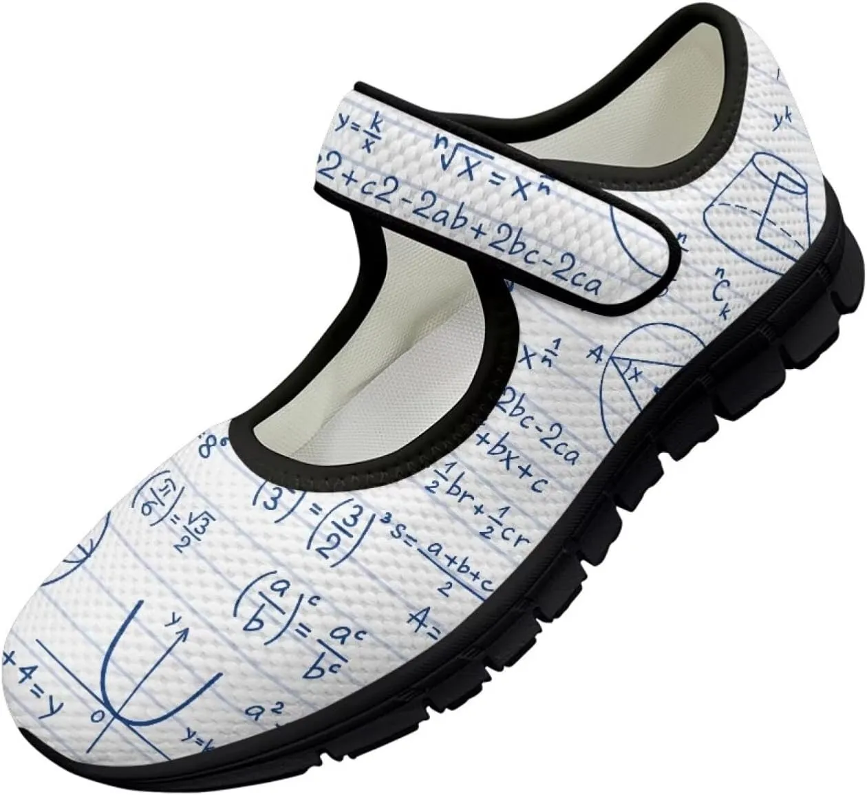 Casual Sneakers for Women Breathable Lightweight Mary Jane Shoes Non Slip Fashion Outdoor Tennis Work Flats