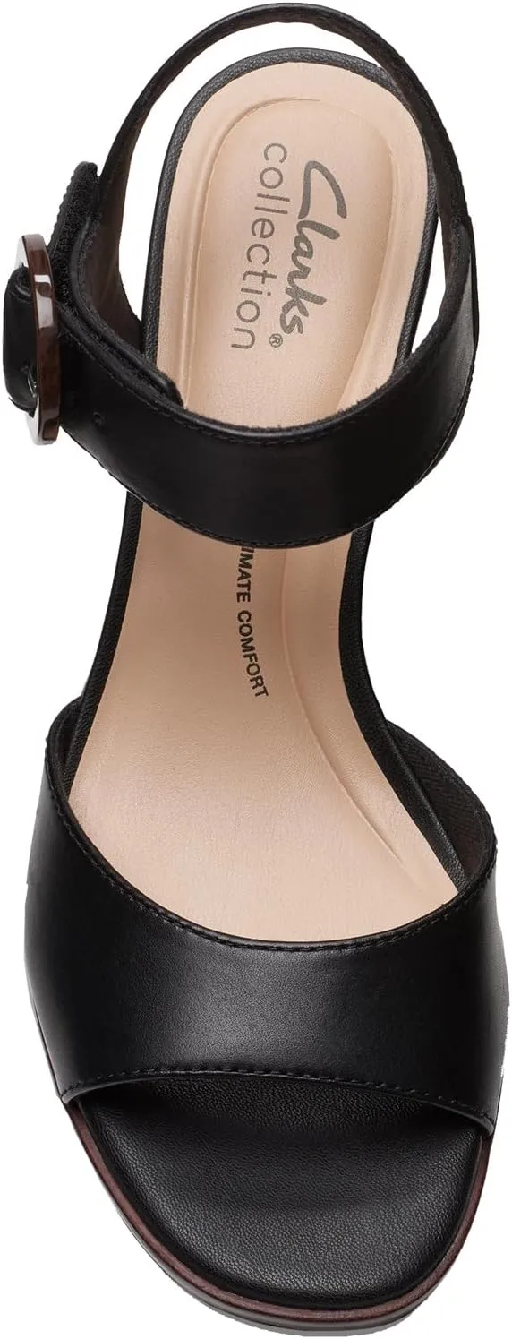 Clarks Women's AmbyrLyn Ruby Heeled Sandal