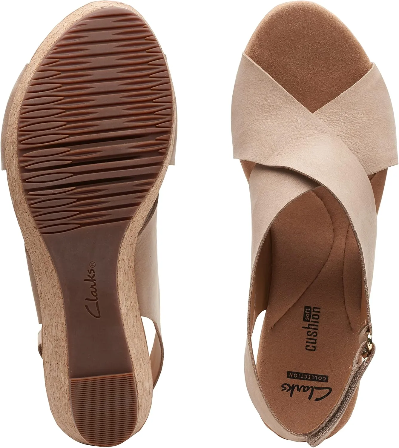 Clarks Women's Annadel Eirwyn Wedge Sandal