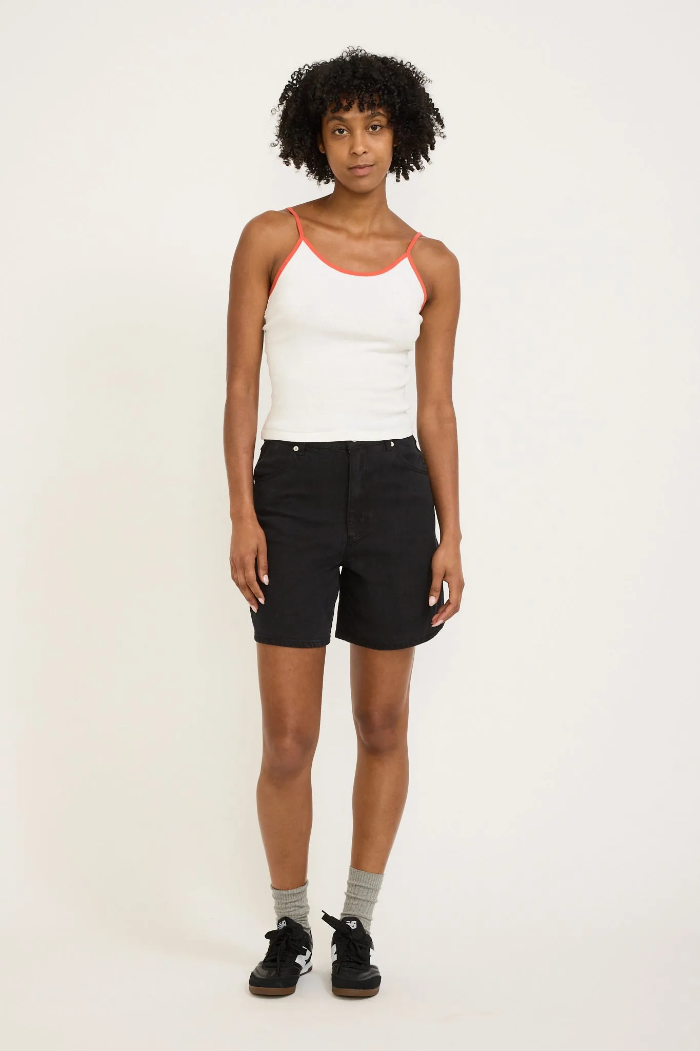 Classic Ballet Camisole White/Cherry