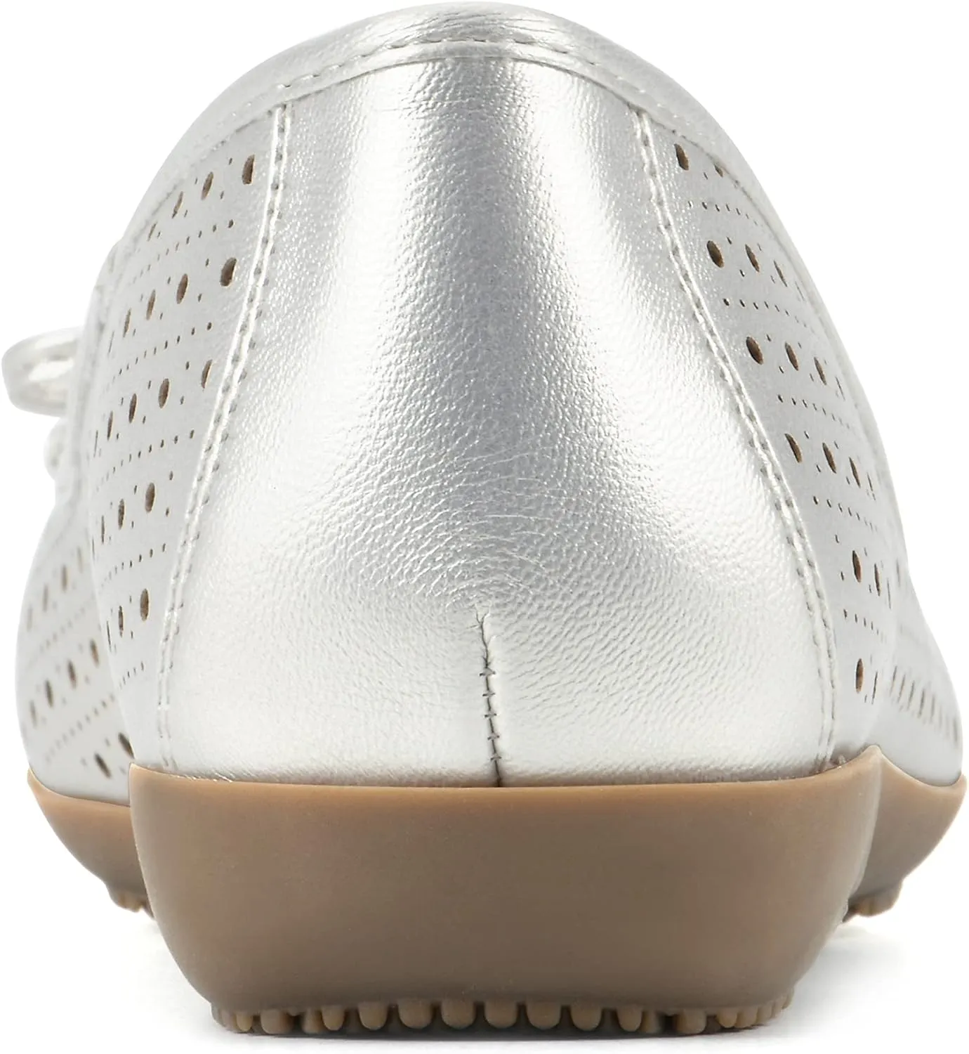 CLIFFS BY WHITE MOUNTAIN Women's Cheryl Cushioned Ballet Flat