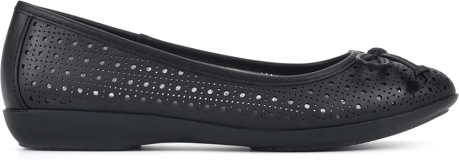 CLIFFS BY WHITE MOUNTAIN Women's Cheryl Cushioned Ballet Flat