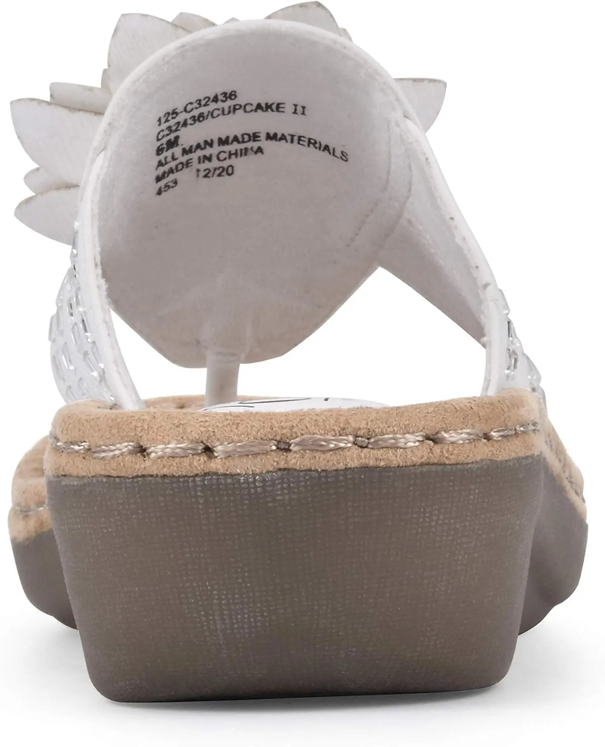 CLIFFS BY WHITE MOUNTAIN Women's Cupcake II Wedge Sandal