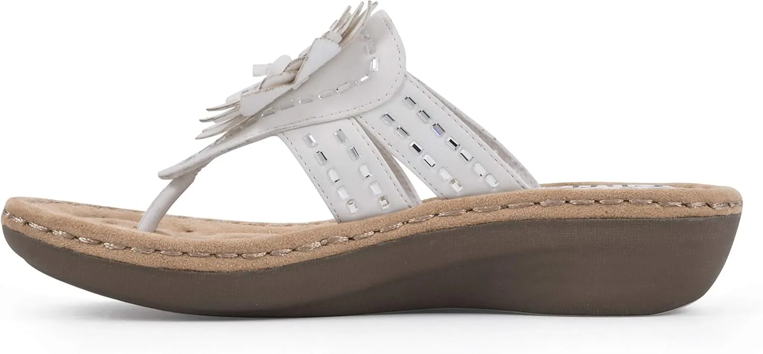CLIFFS BY WHITE MOUNTAIN Women's Cupcake II Wedge Sandal