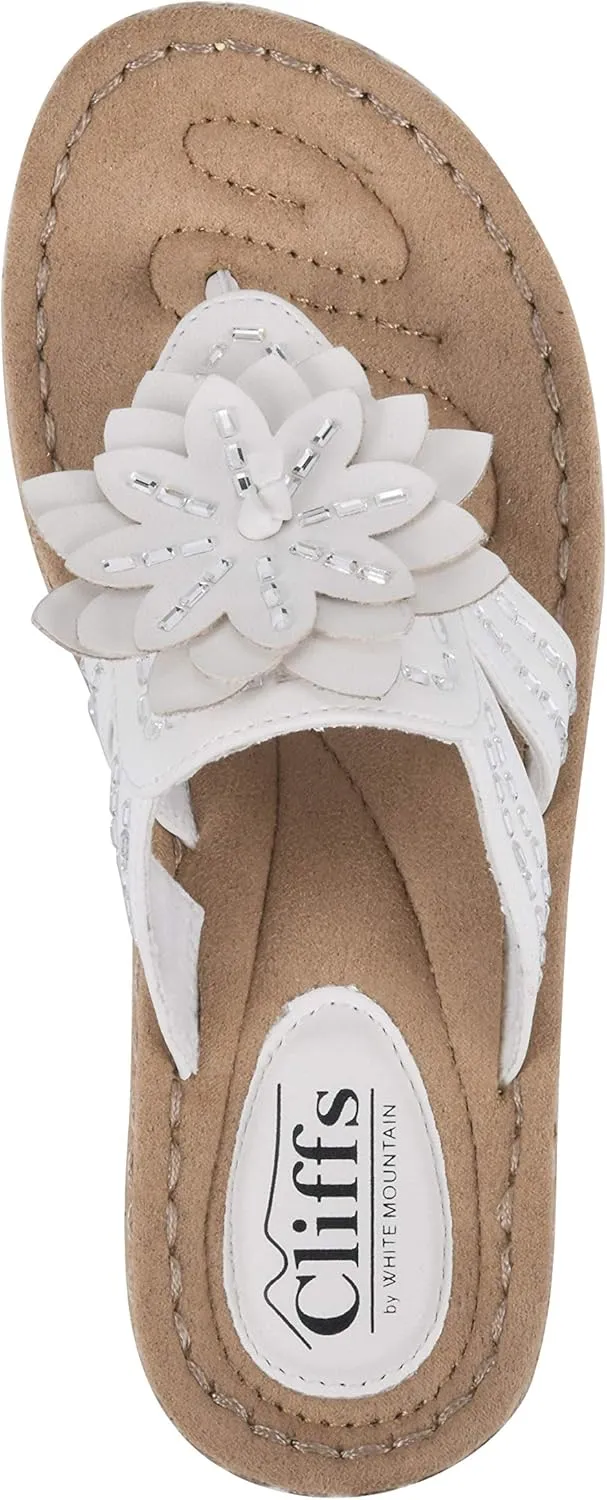 CLIFFS BY WHITE MOUNTAIN Women's Cupcake II Wedge Sandal
