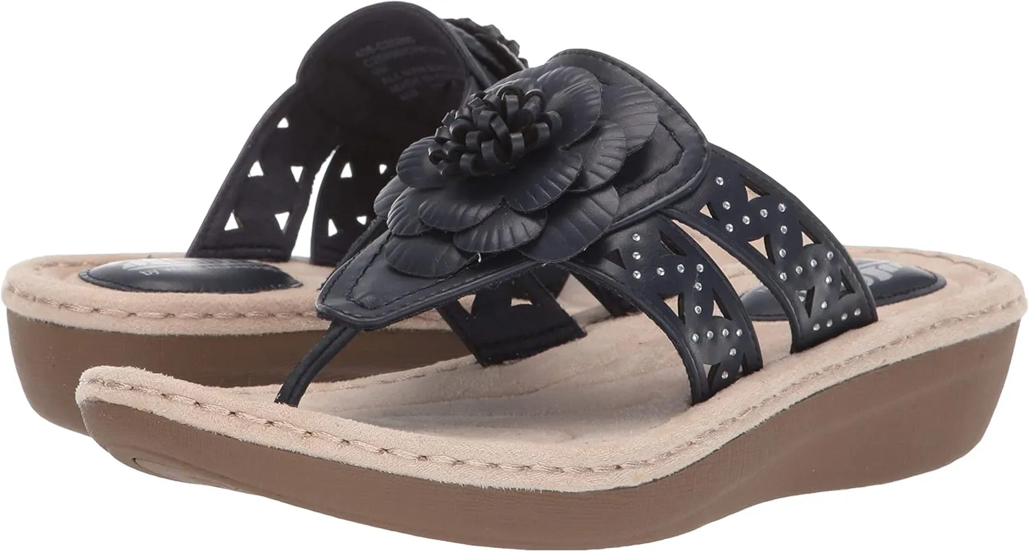CLIFFS BY WHITE MOUNTAIN Women's Cynthia Wedge Sandal