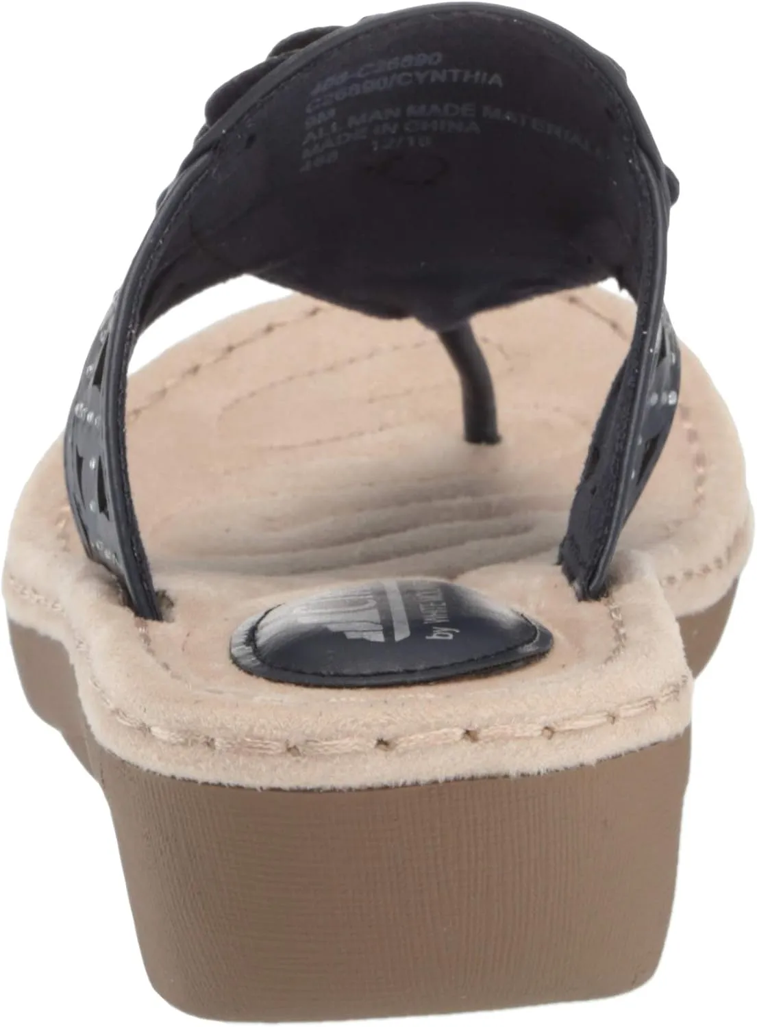 CLIFFS BY WHITE MOUNTAIN Women's Cynthia Wedge Sandal