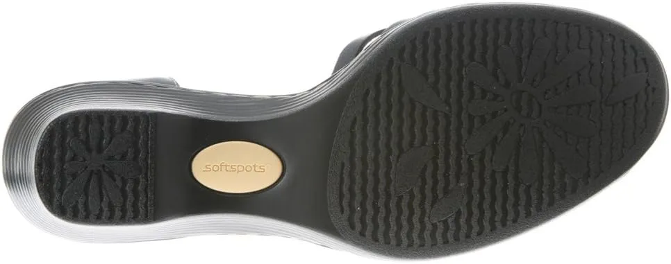 Comfortiva Tatianna - Soft Spots - Sandals for Women - Leather Upper - Adjustable Ankle Strap - Lightweight