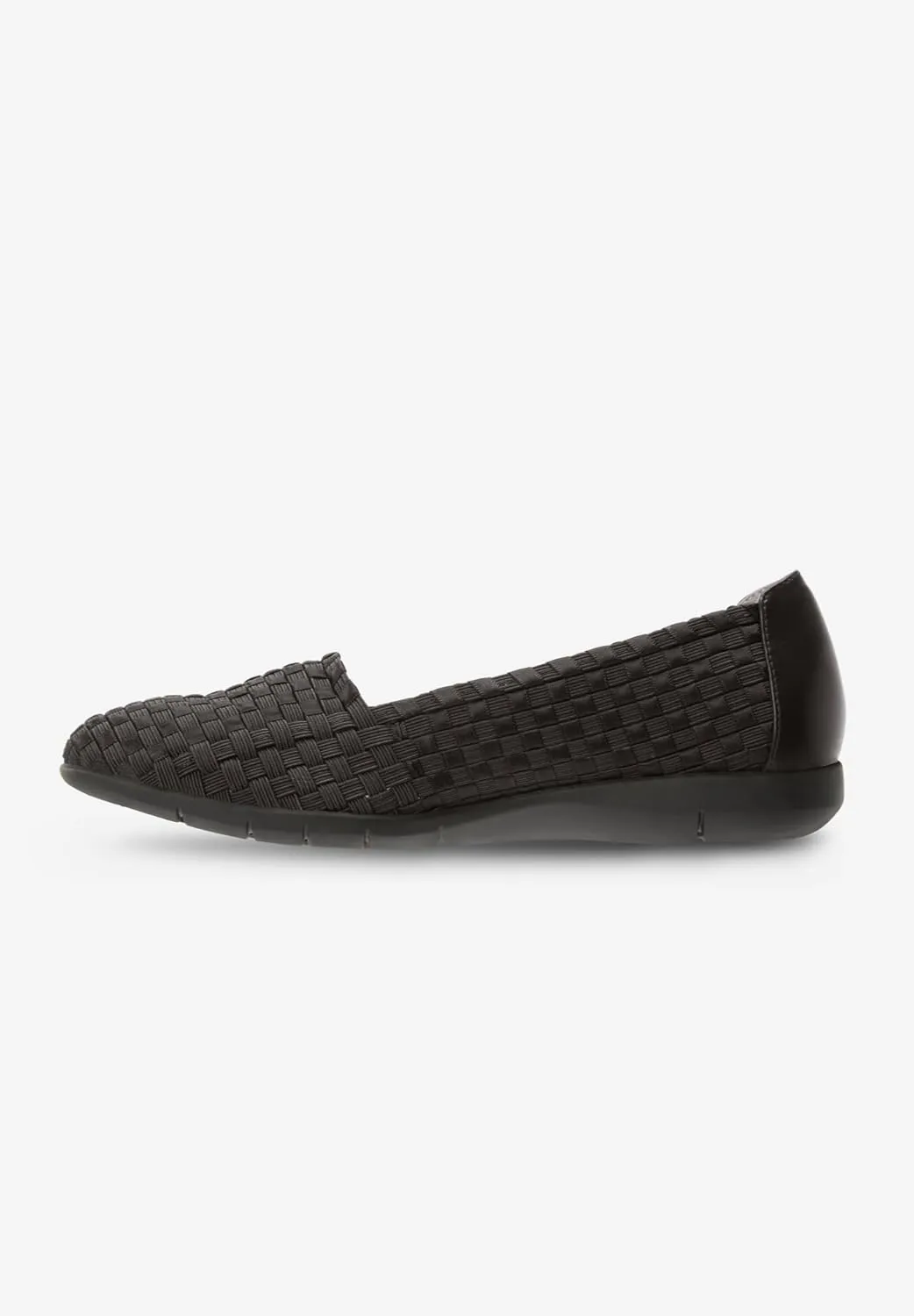 Comfortview Women's The Bethany Slip On Flat (Wide Widths Available)