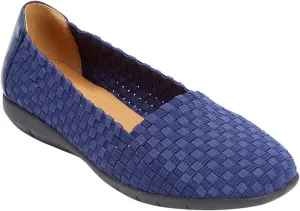 Comfortview Women's The Bethany Slip On Flat (Wide Widths Available)