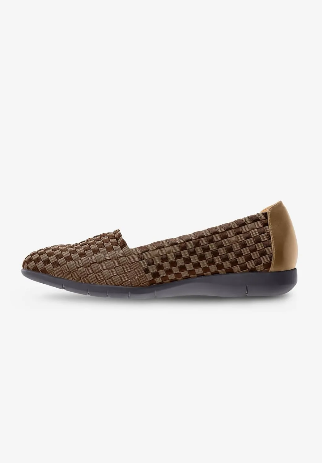 Comfortview Women's The Bethany Slip On Flat (Wide Widths Available)