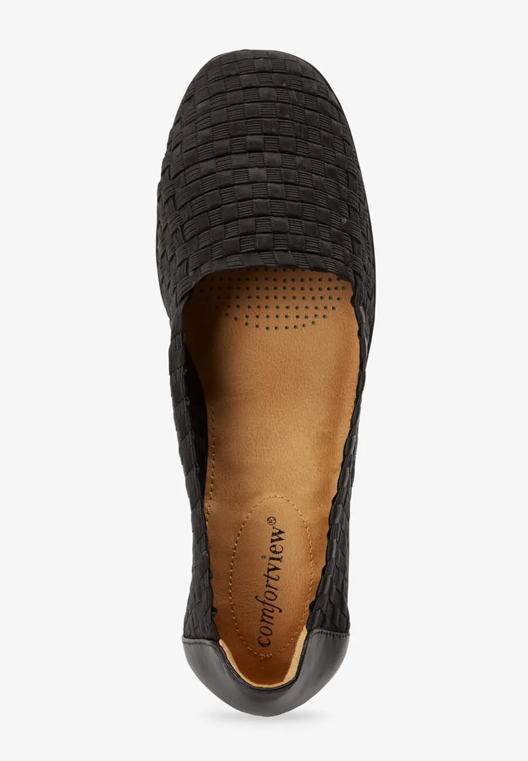 Comfortview Women's The Bethany Slip On Flat (Wide Widths Available)