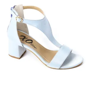 Comfy Heel Back Zipper Sandal