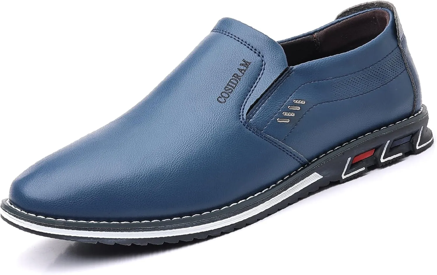 COSIDRAM Mens Casual Shoes Slip on Loafers Lightweight Hollow Out Breathable Male Shoes