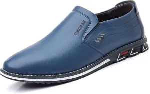 COSIDRAM Mens Casual Shoes Slip on Loafers Lightweight Hollow Out Breathable Male Shoes