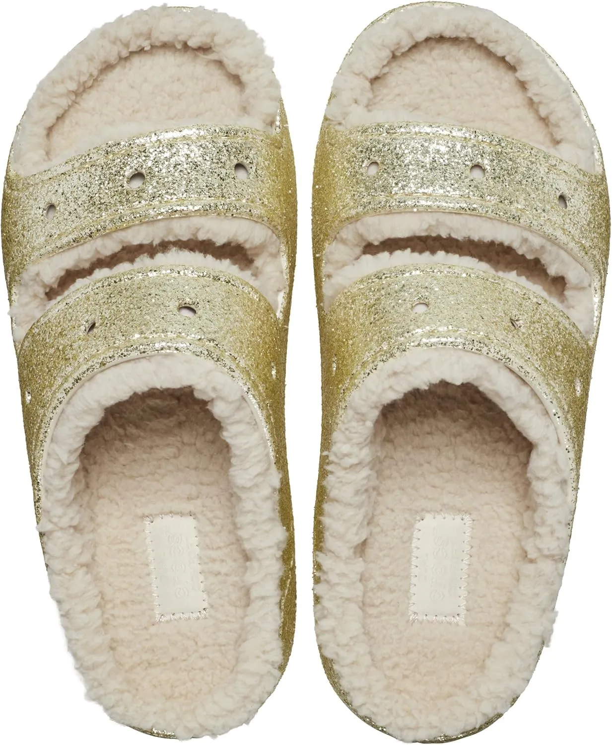 Crocs Unisex-Adult Classic Cozzzy Platform Sandals | Fuzzy Slippers Slide