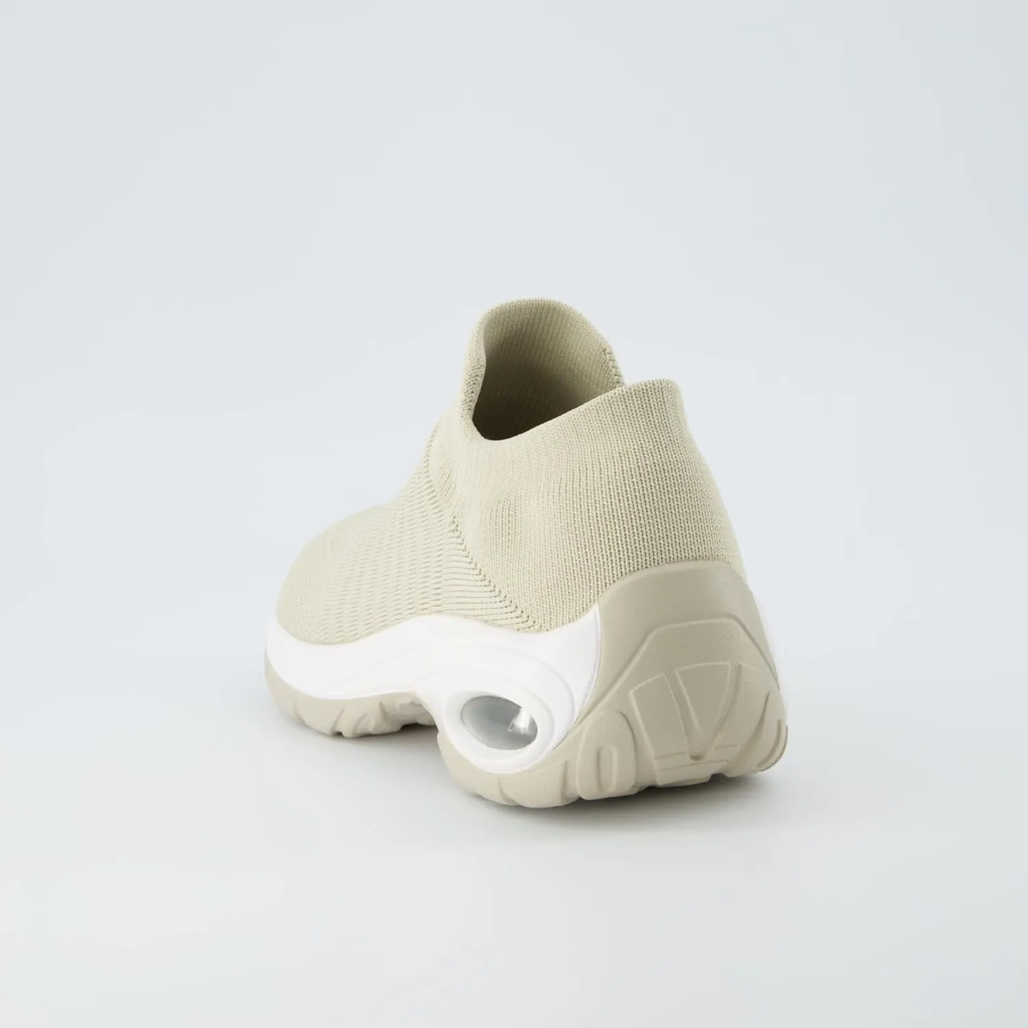 CUSHIONAIRE Women's Breeze Stretch Knit Slip on Sneaker  Memory Foam & LiteSole Technology