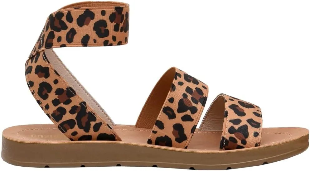 CUSHIONAIRE Women's Indego Stretch Sandal