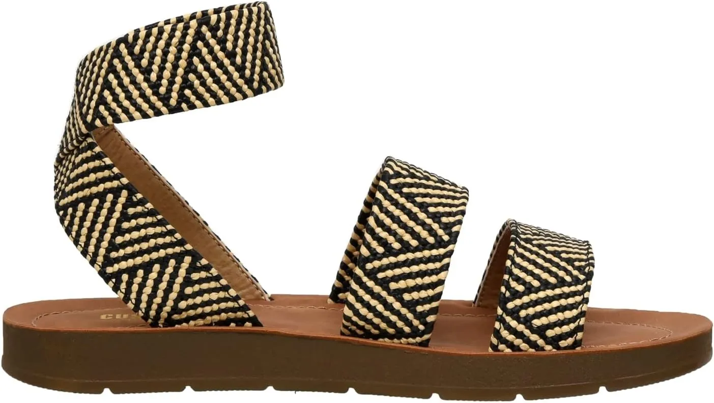 CUSHIONAIRE Women's Indego Stretch Sandal