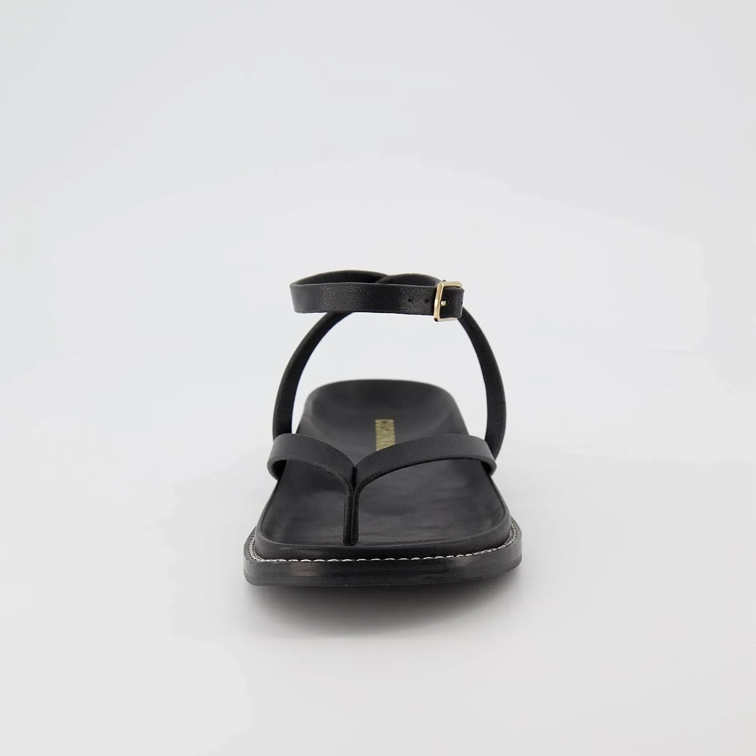 CUSHIONAIRE Women's Novel footbed sandal with  Comfort, Wide Widths Available
