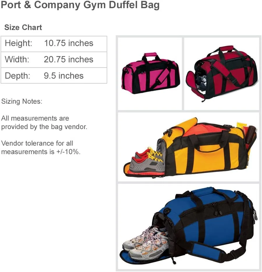 Custom Ballet Shoes Dance Bag: Gym Duffel Bag