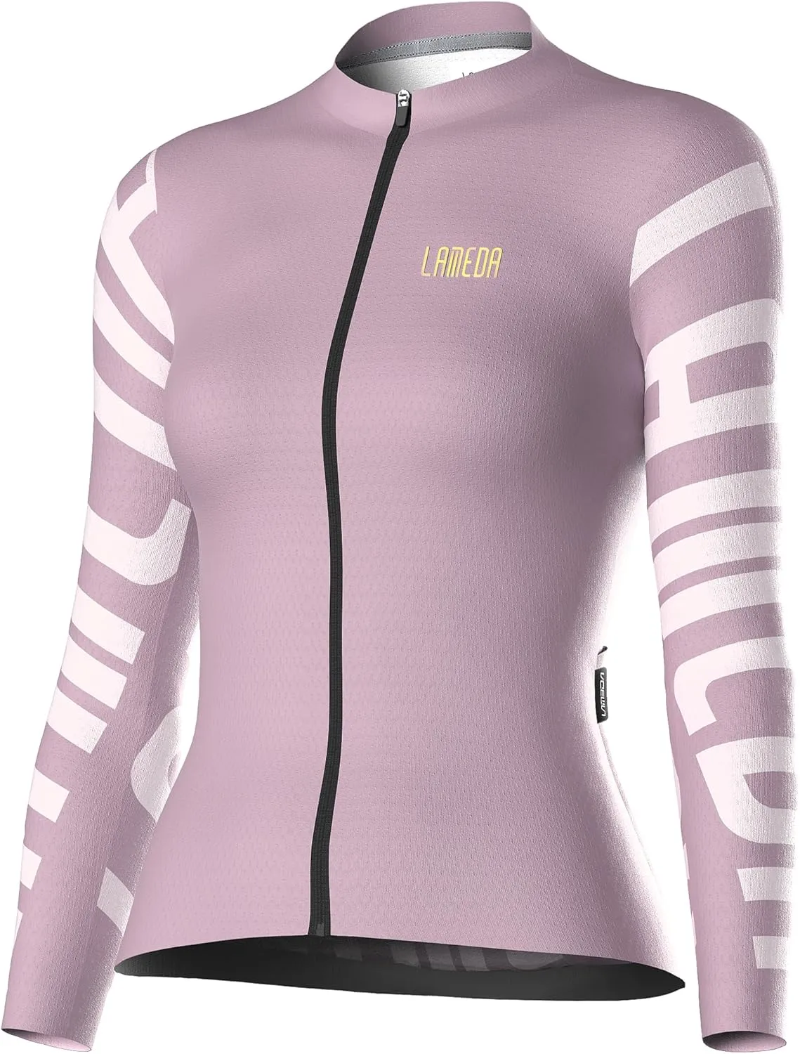 Cycling Jersey Women Long Sleeve, Breathable Bike Jersey with Pockets, Bike Shirts for Bicycle Road Biking Riding