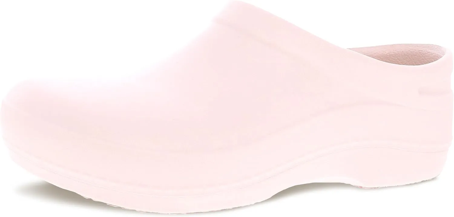 Dansko Kane Slip-On Mule Clog for Women - Lightweight Cushioned Comfort and Removable EVA Footbed with Arch Support - Easy Clean Uppers